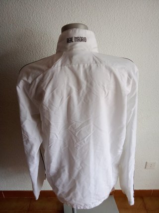 Chaqueta Adidas Hombre Blanca y Negra