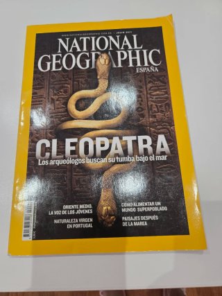 National Geographic Cleopatra julio 2011