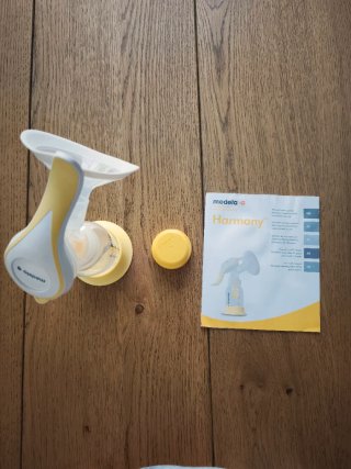 Sacaleches manual Medela Harmony