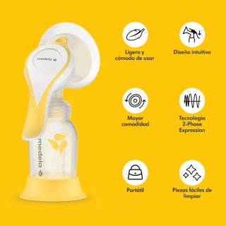 Sacaleches manual Medela Harmony