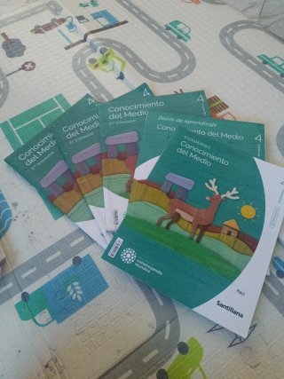 Libros Santillana 4 Primaria Construyendo mundos