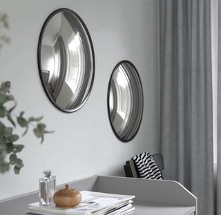 Espejo Convexo Ikea Negro