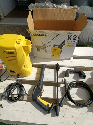 Hidrolimpiadora Karcher K2 Basic Amarilla