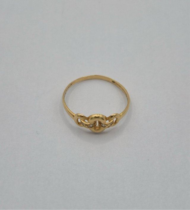 Anillo Oro 18k con Circonitas