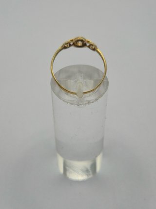 Anillo Oro 18k con Circonitas