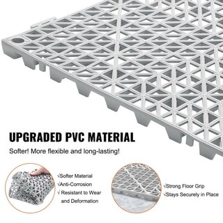 13 Losetas VEVOR PVC Autoventiladas 30x30