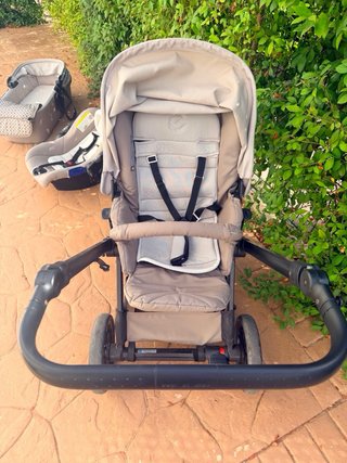 Cochecito Bebé + Capazo + Silla Coche