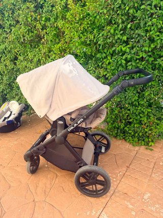 Cochecito Bebé + Capazo + Silla Coche