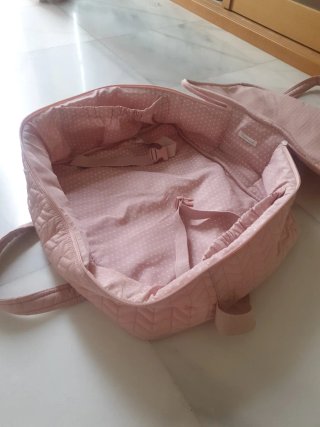 Valigia per bambini Pasito a Pasito rosa imbottita