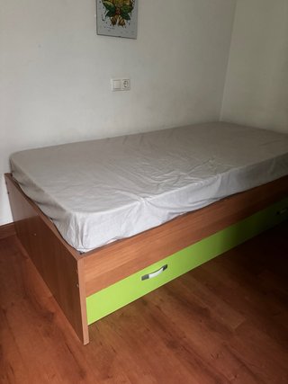 Cama nido 90cm con cajones
