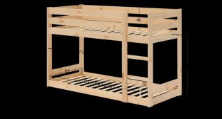 Litera LUFE Montessori  - Madera Natural