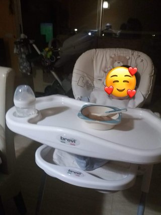 URGE trona, parque, bañera/cambiador y manta gym