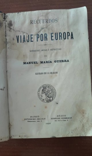 Recuerdos de un viaje por Europa: narraciones