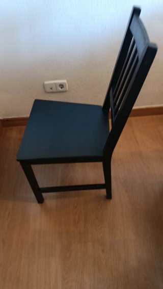 Set di 8 sedie da cucina in legno