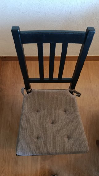 Set di 8 sedie da cucina in legno