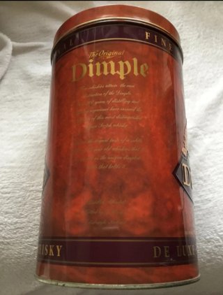 Caja Metálica Whisky Dimple 15 Años