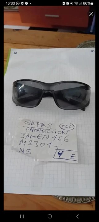 Gafas de Sol Protección 3M EN 166