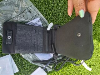 Bolso bandolera Tommy Hilfiger negro, unisex