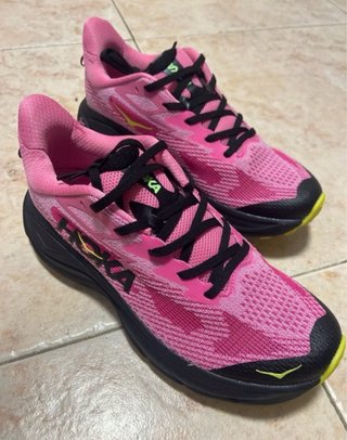 Hoka Zapatillas Running Mujer Rosa y Amarillo