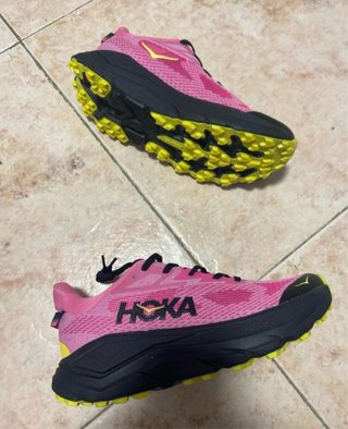 Hoka Zapatillas Running Mujer Rosa y Amarillo