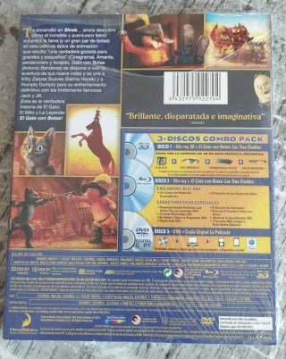 Bluray 3D + Bluray + DVD (PRECINTADO) 🇪🇦🇪🇦