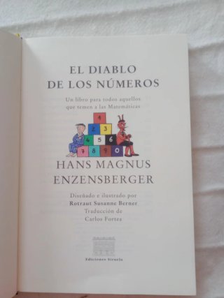 El diablo de los números un libro para todos aq...