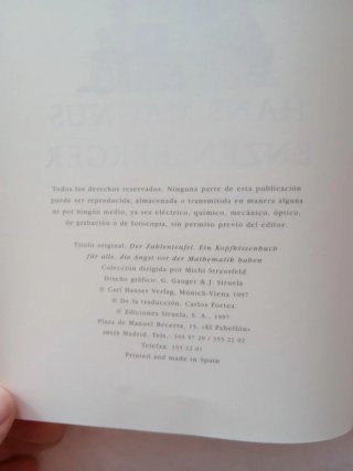 El diablo de los números un libro para todos aq...
