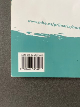 Libre de text de Música 4 Primària