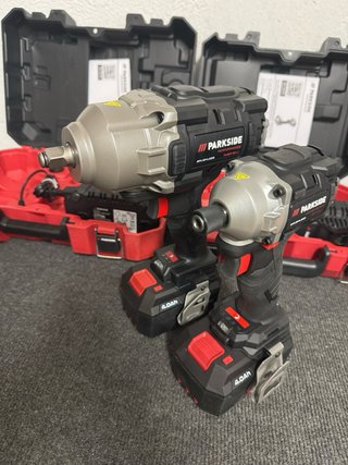 Parkside 20V Impacto (2uds) + 2 Baterías