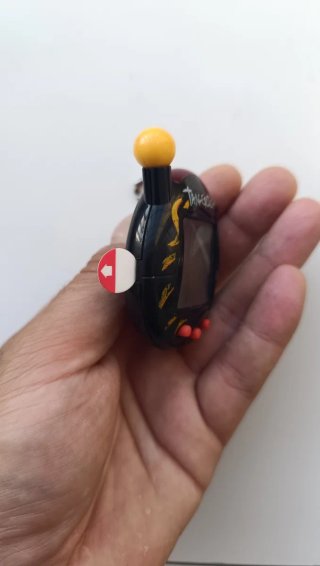 Tamagotchi Connection v4.5 Preto Chamas