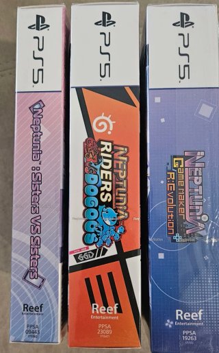 NEPTUNIA, pack trilogía edición coleccionista PS5
