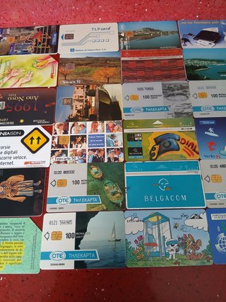 50 Carte Telefoniche Assortite