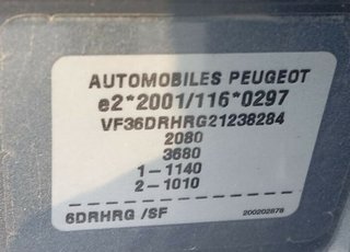 Paragolpes trasero peugeot 407 st sport 425201