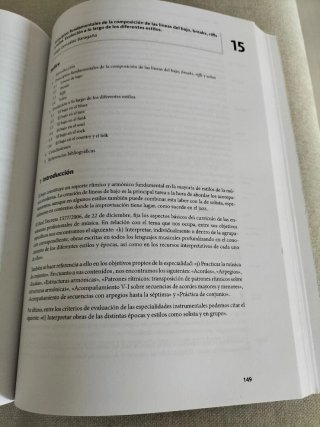 Temario de bajo eléctrico: Correspondiente al C...