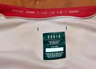 Maillot talla L Gobik Stark Cherry
