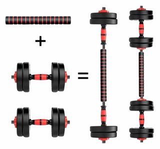 Mancuernas Ajustables 20KG Pesas Gimnasio