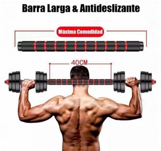 Mancuernas Ajustables 20KG Pesas Gimnasio