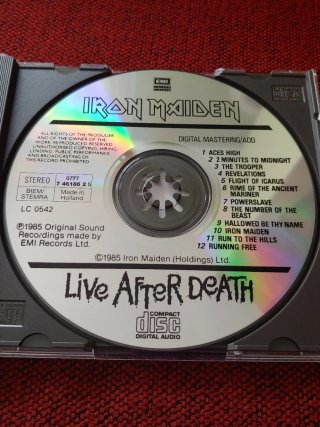 CD Iron Maiden - Live After Death