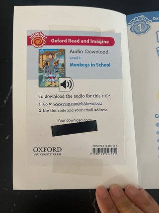 Oxford Read and Imagine: Level 1: Monkeys in Sc...