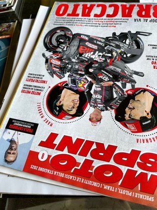 Rivista moto sprint, numero 8 febbraio, marzo 25