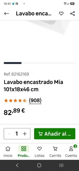 Mueble de baño y pica madera