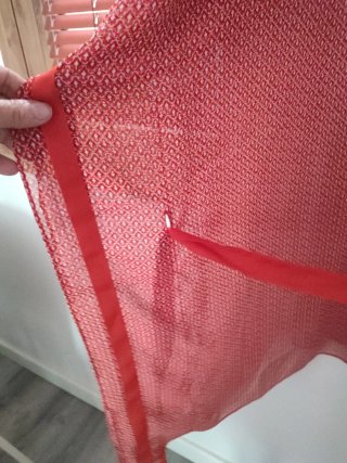 Túnica playera Talla Única Roja