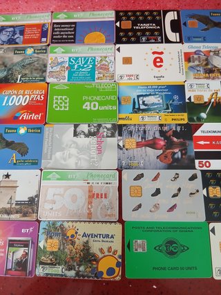 50 Schede Telefoniche Collezione Varia