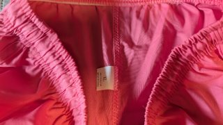 Bañador corto rosa hombre
