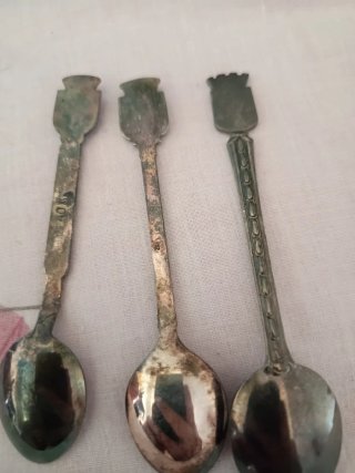 Lote 3 Cucharas Coleccionables