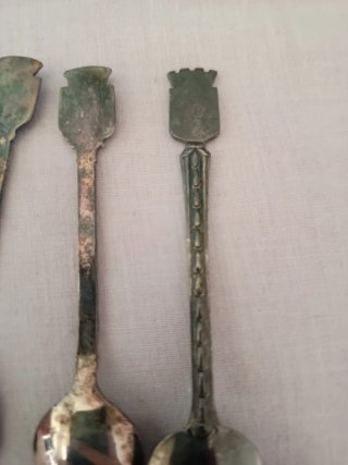 Lote 3 Cucharas Coleccionables