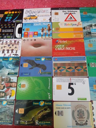 50 Schede Telefoniche Collezione Varia