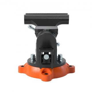 Morsa de Banco Ancho de Mandíbulas 15.2 cm Apertura de Mandíbulas 15 cm con Yunque Base de Bloqueo Giratoria 360° 60,000 PSI a Prueba de Óxido Hierro Dúctil Pesado para Afilado, Rectificado, Corte...