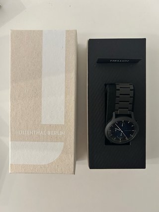 Reloj Lilienthal Berlin Negro Nuevo