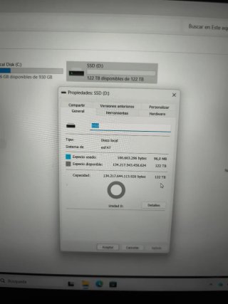 Disco Duro Externo Portátil 128TB